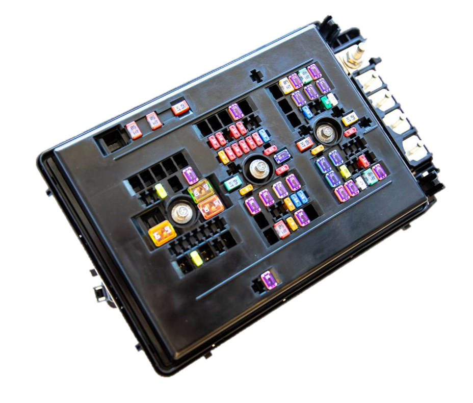 Fuse and relay power distribution module