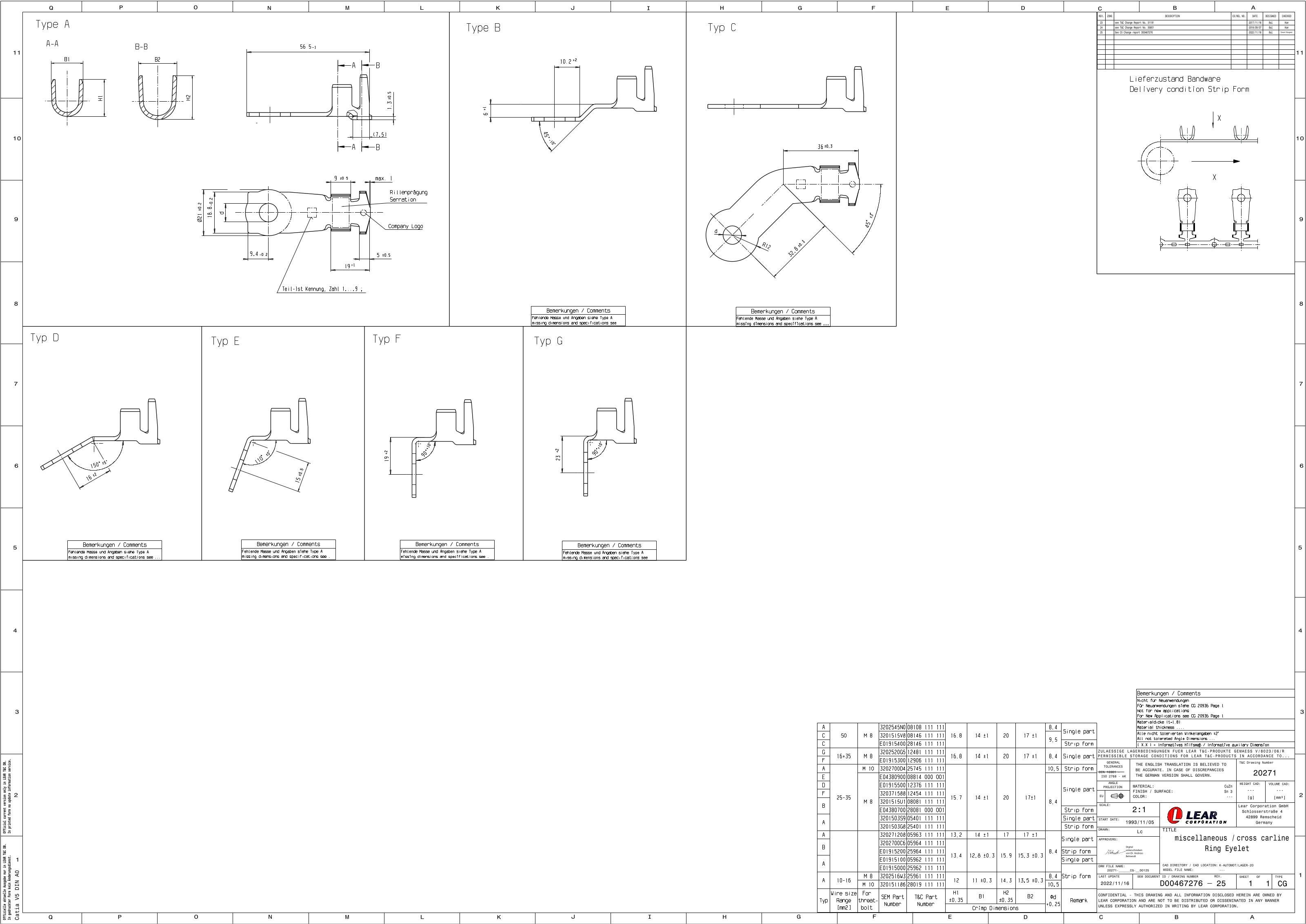 Eyelets | Lear e-Catalog